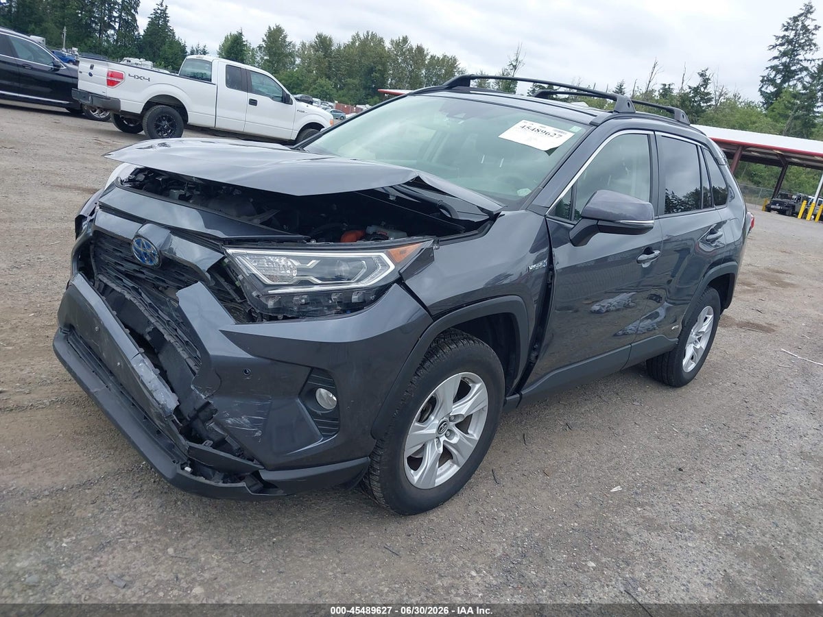 2019 TOYOTA RAV4 HYBRID XLE — снимка 2