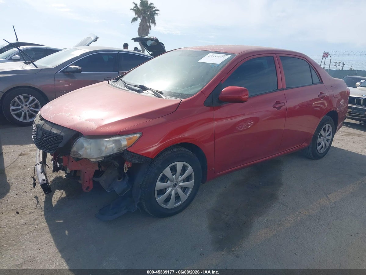 2010 TOYOTA COROLLA LE — снимка 2