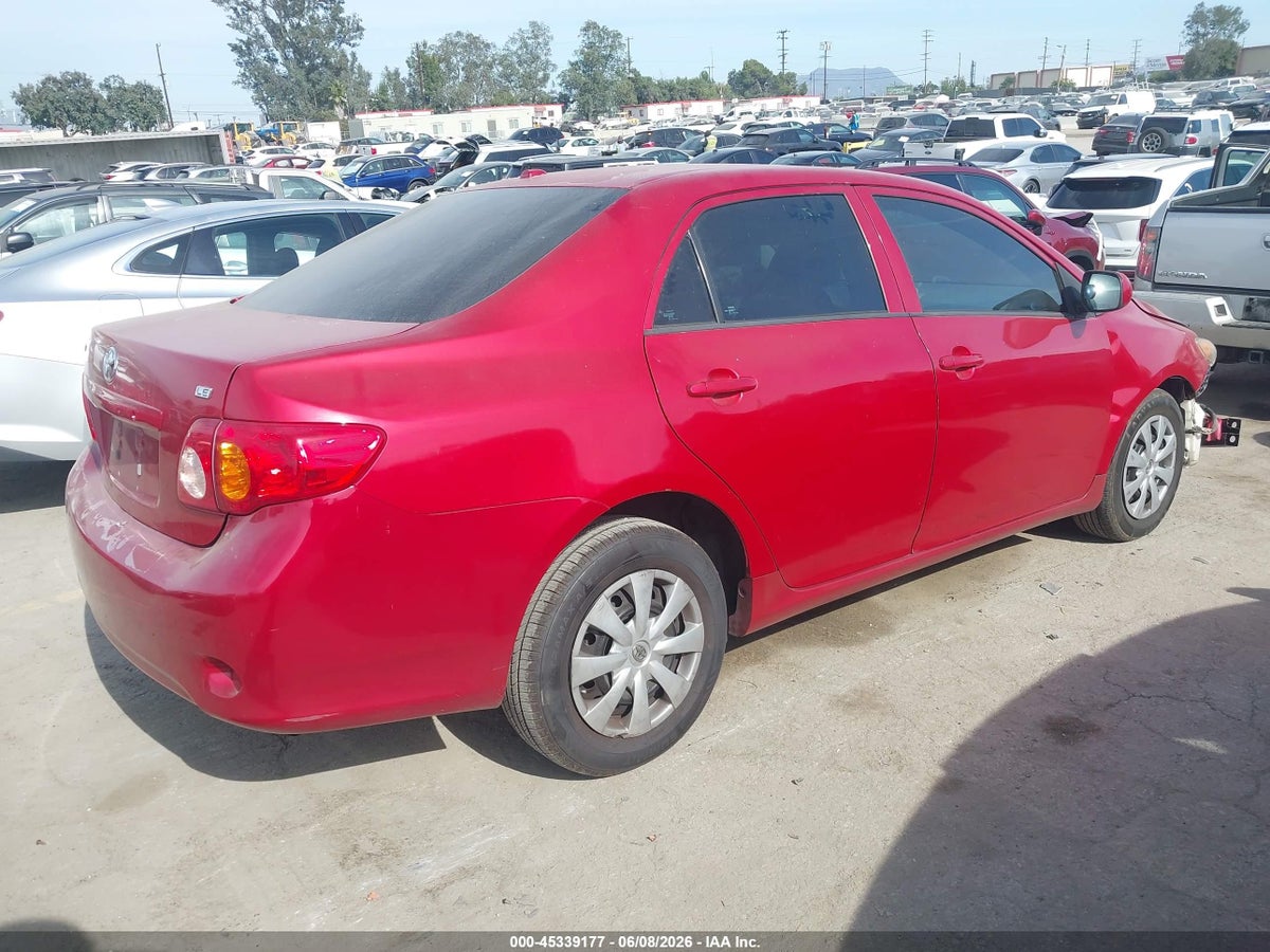 2010 TOYOTA COROLLA LE — снимка 4