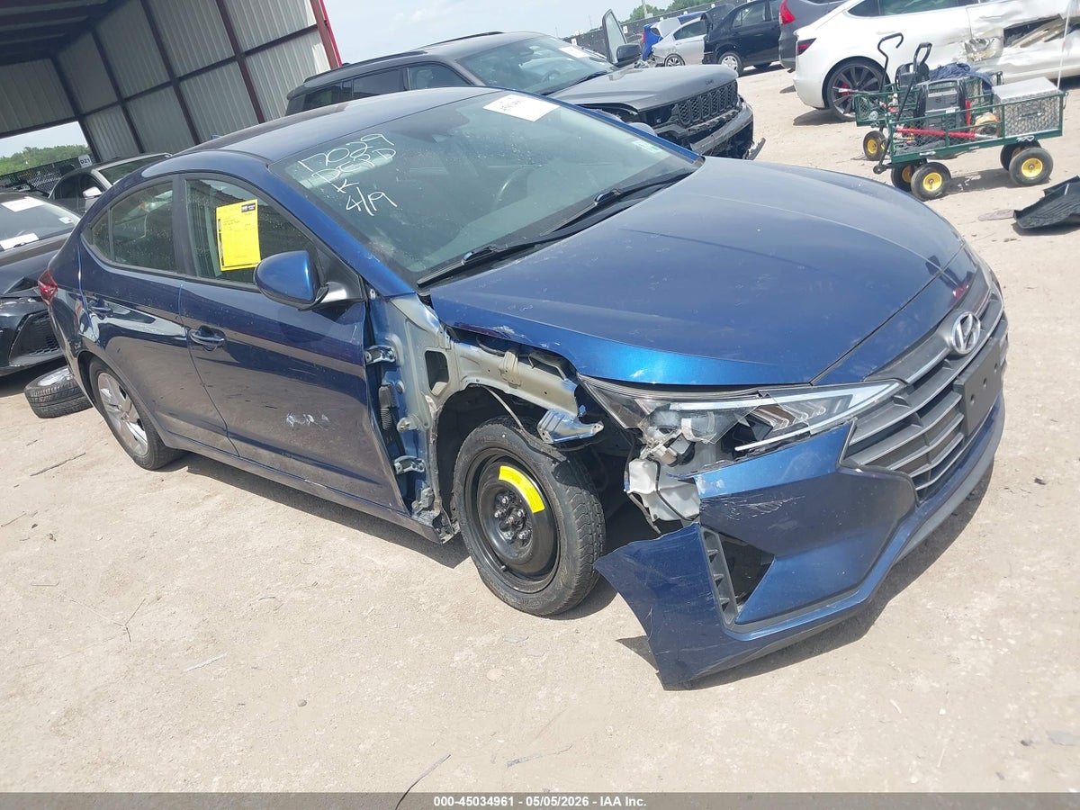 2020 HYUNDAI ELANTRA SEL