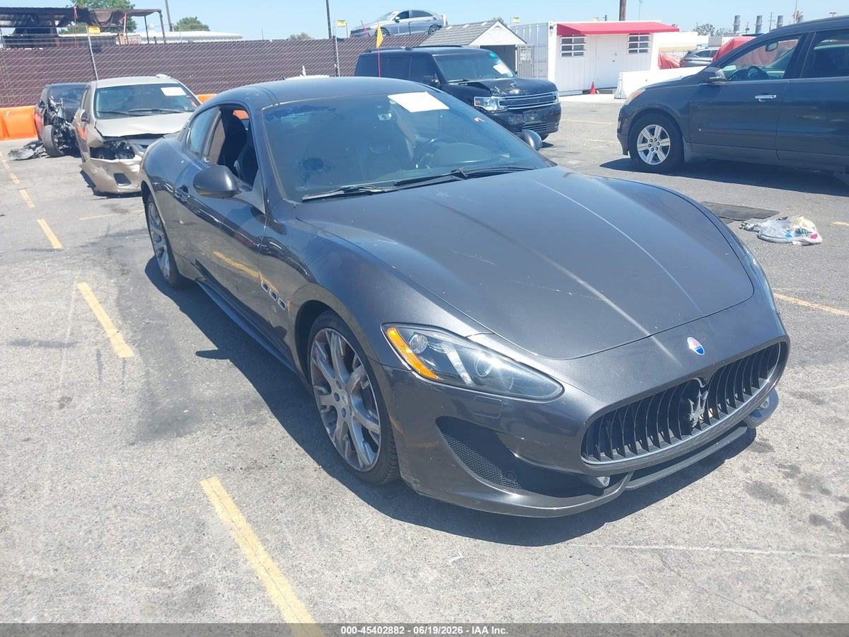 2014 MASERATI GRANTURISMO MC/SPORT