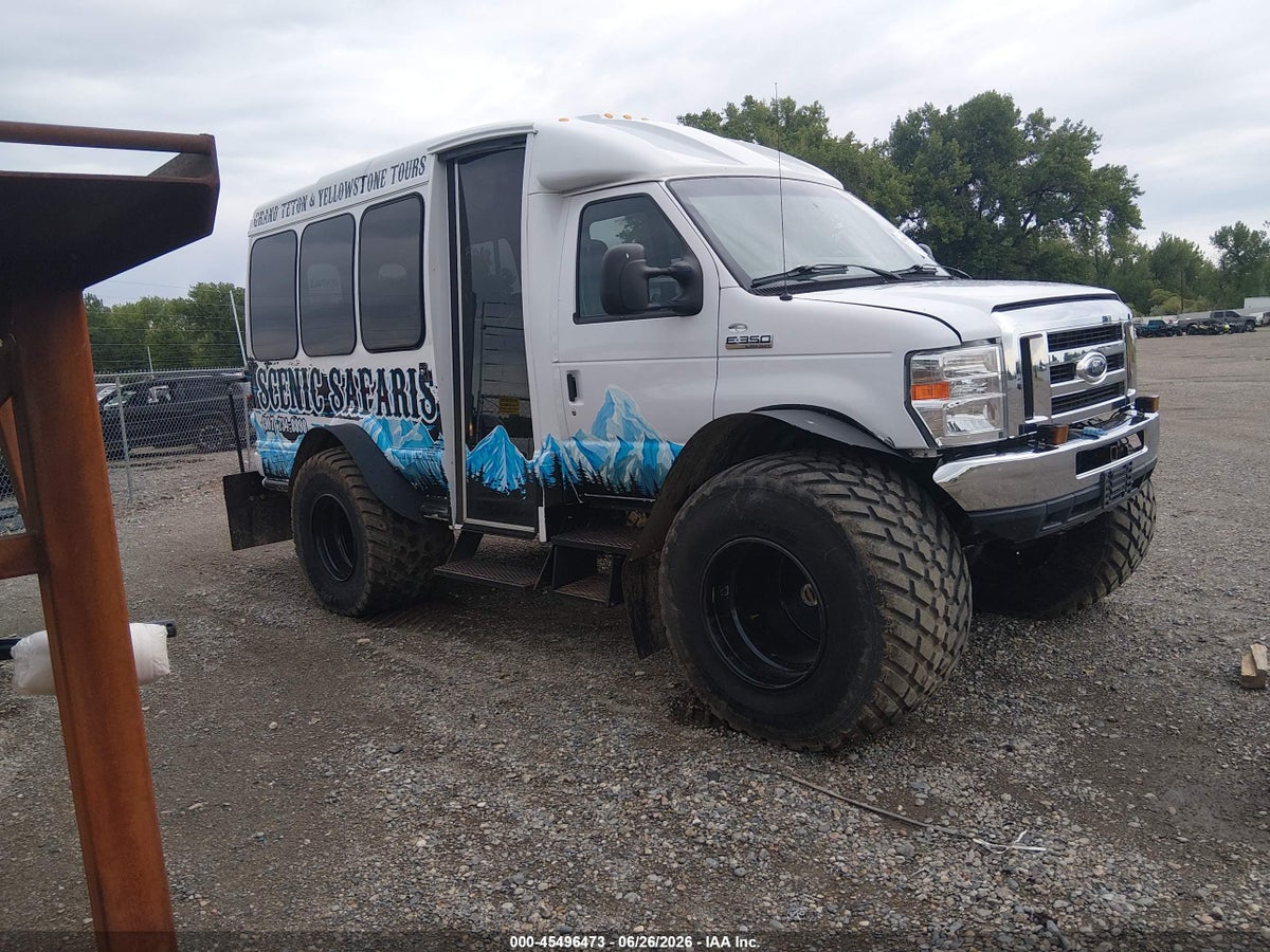 2013 FORD E-350 CUTAWAY