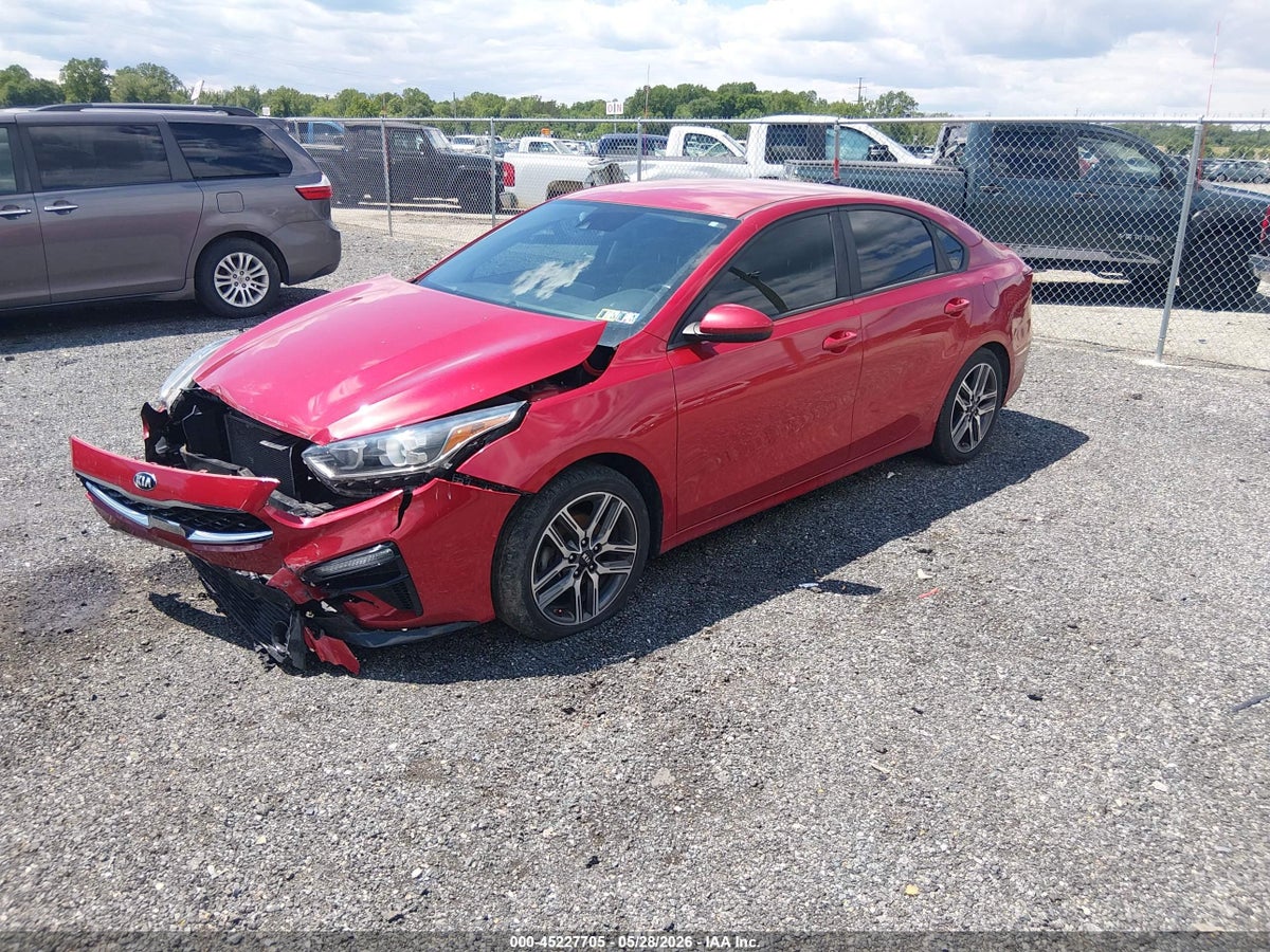 2019 KIA FORTE S — снимка 2