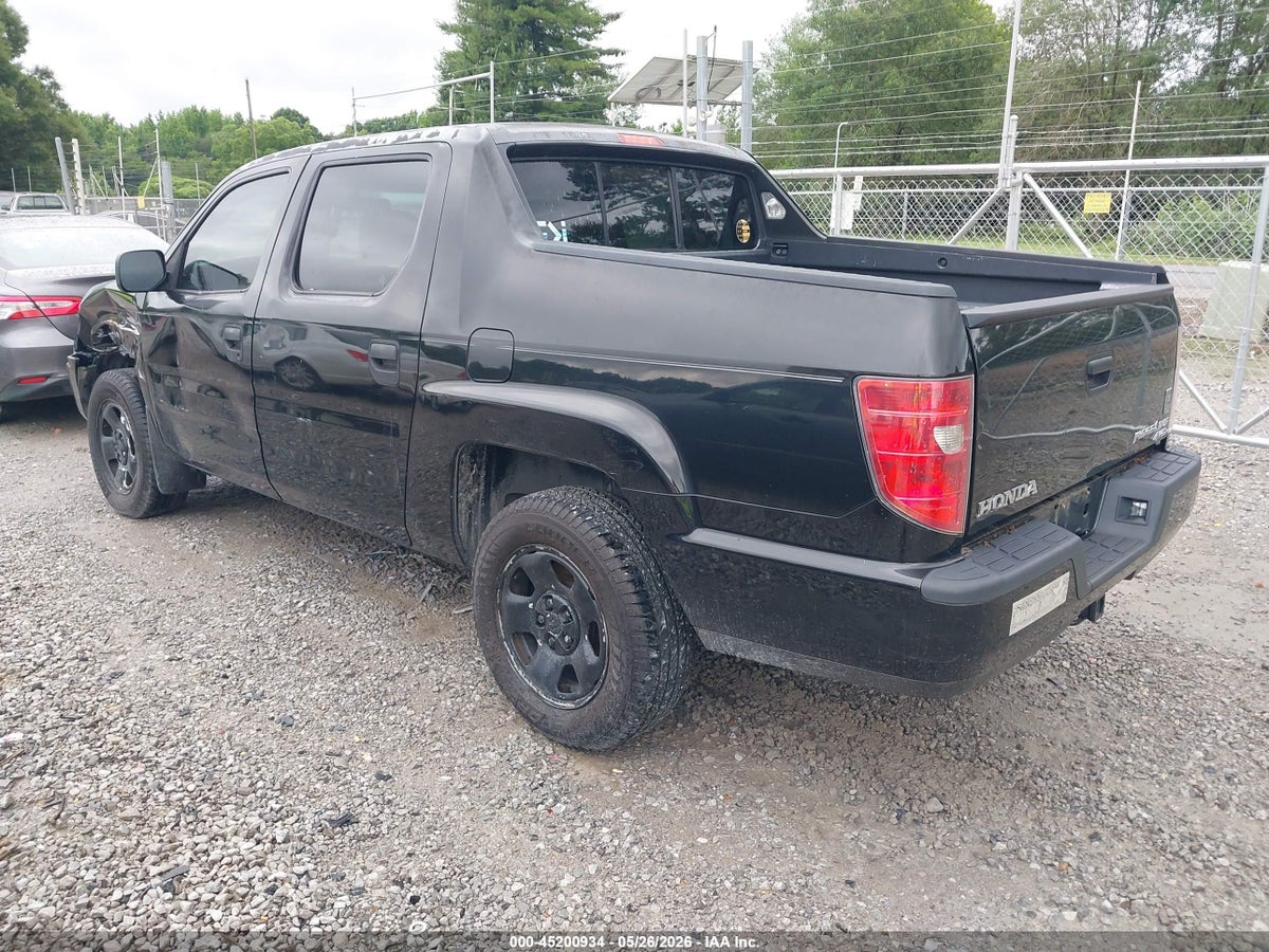 2010 HONDA RIDGELINE RT — снимка 3