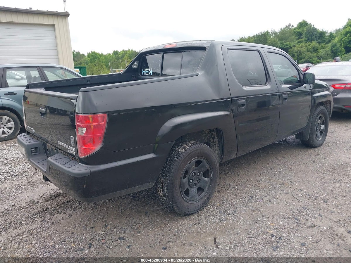 2010 HONDA RIDGELINE RT — снимка 4