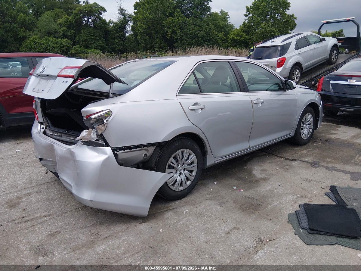 2014 TOYOTA CAMRY LE — снимка 4