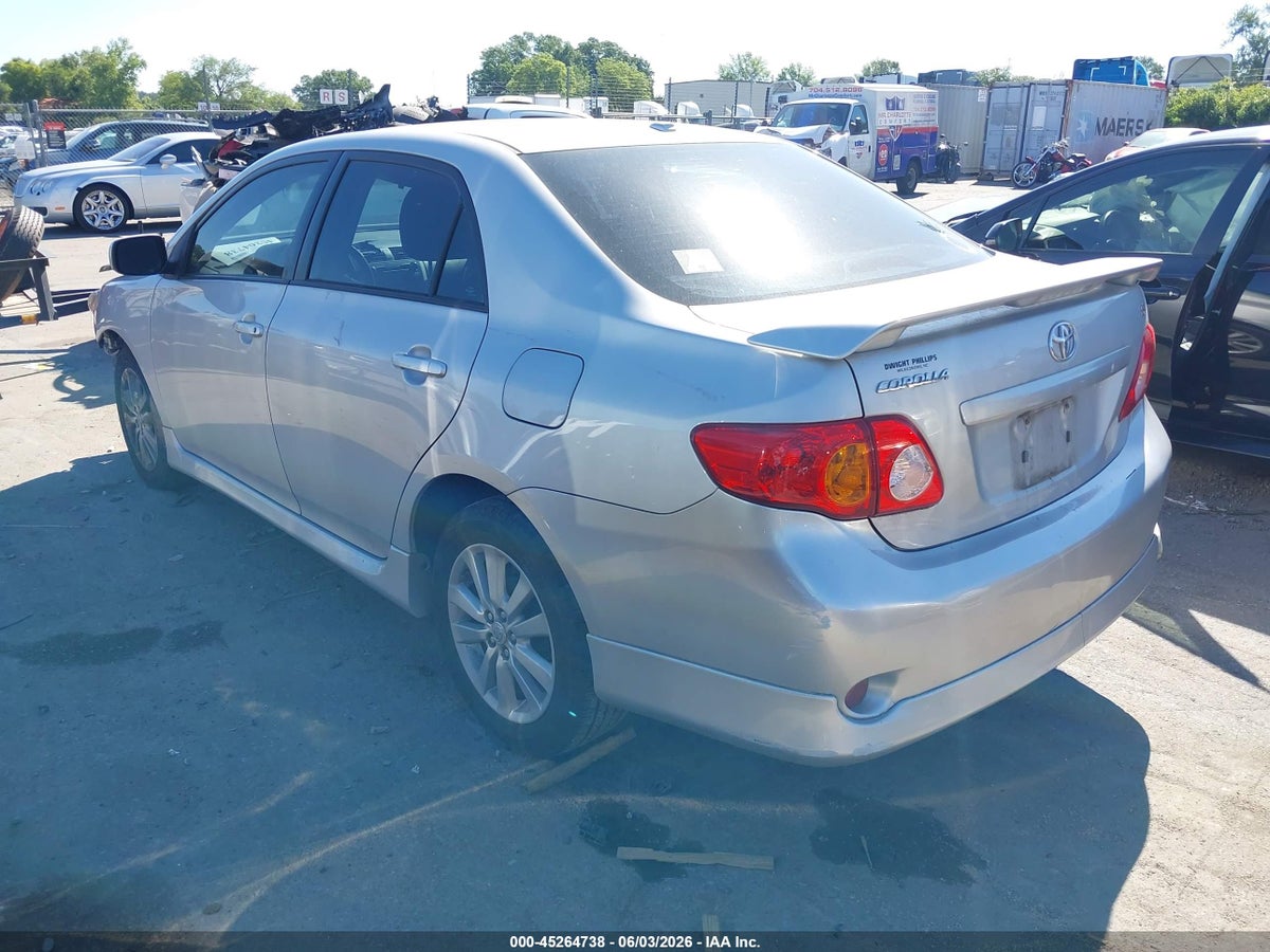 2010 TOYOTA COROLLA S — снимка 3