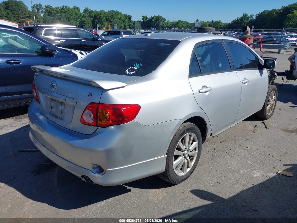 2010 TOYOTA COROLLA S — снимка 4