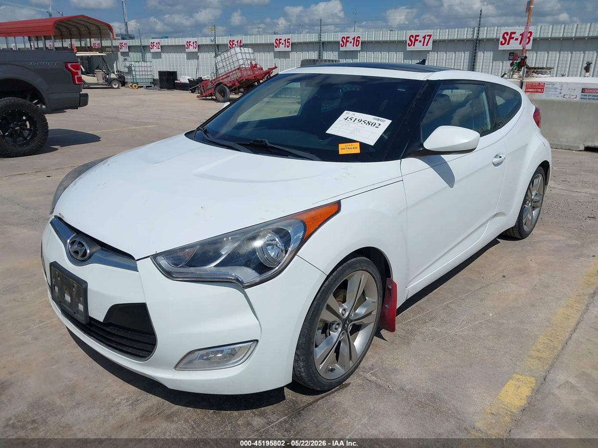 2017 HYUNDAI VELOSTER VALUE EDITION — снимка 2