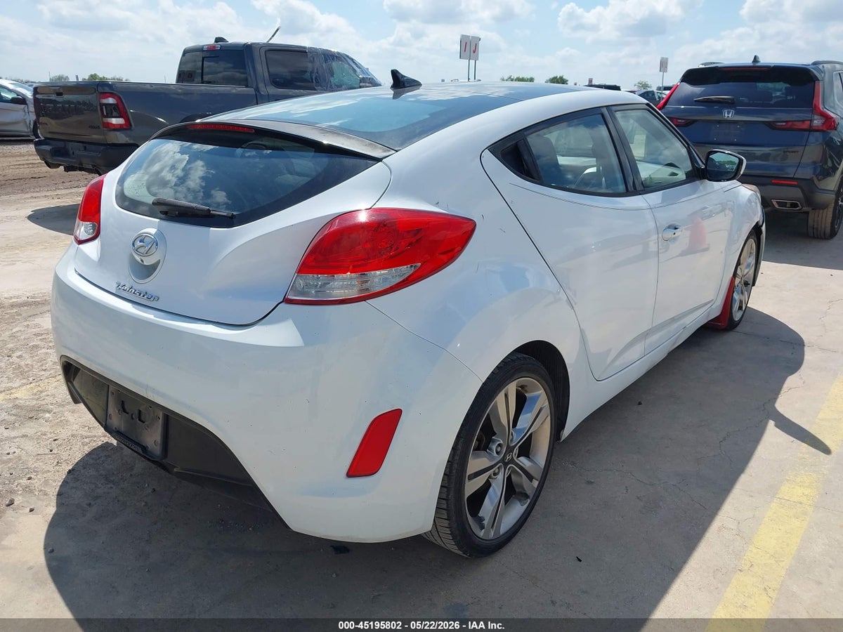2017 HYUNDAI VELOSTER VALUE EDITION — снимка 4