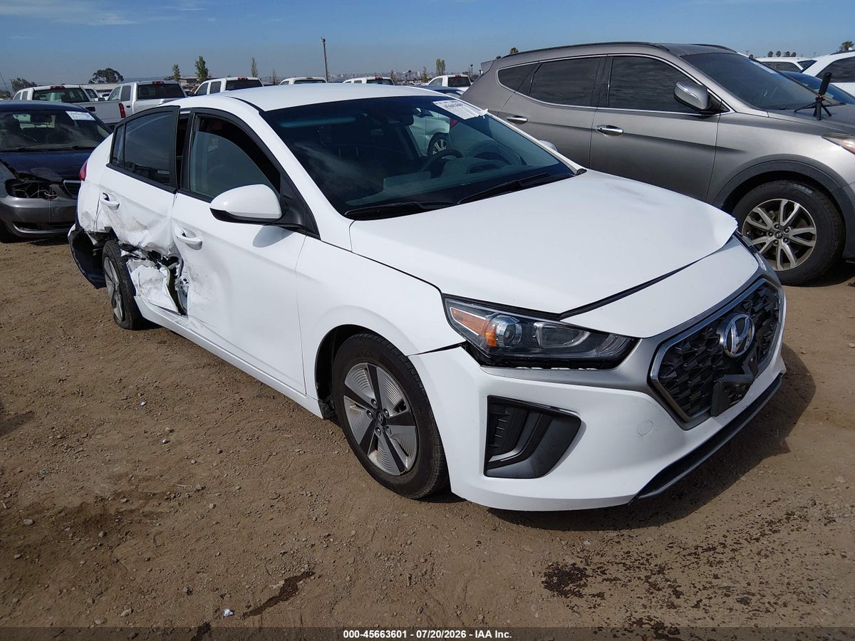 2022 HYUNDAI IONIQ HYBRID BLUE