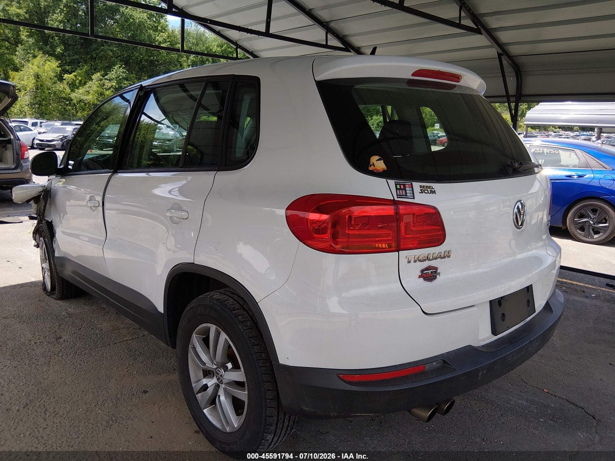 2014 VOLKSWAGEN TIGUAN S — снимка 3
