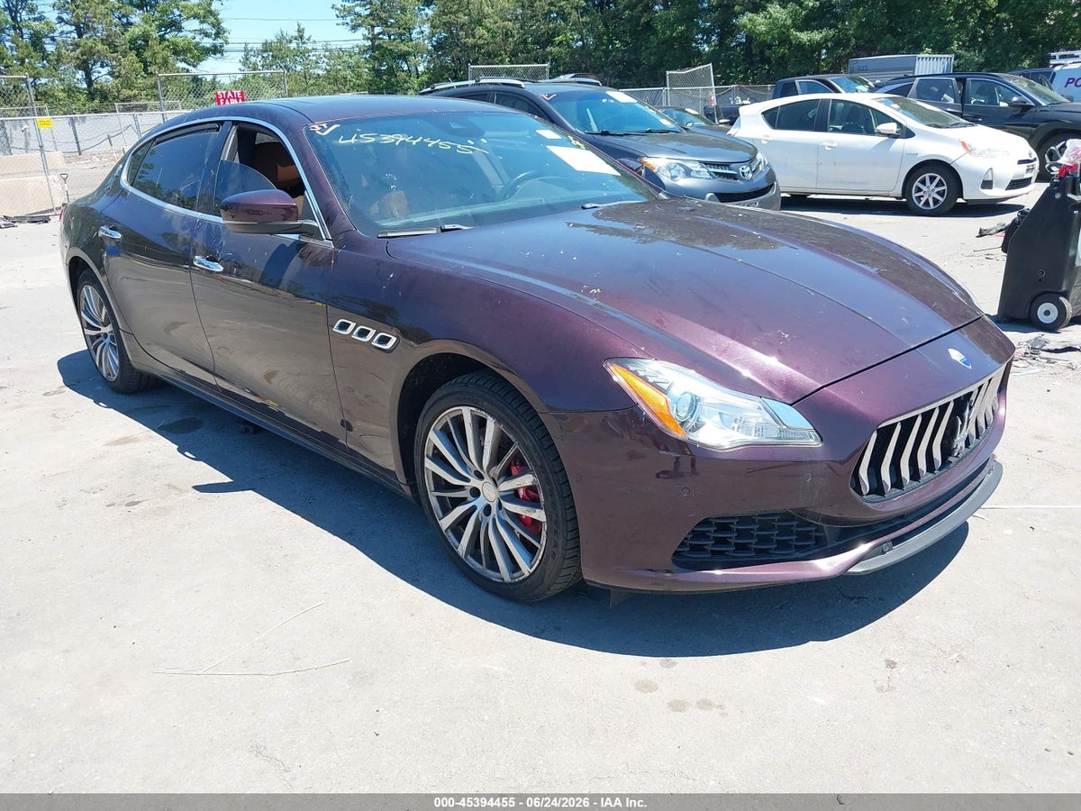 2017 MASERATI QUATTROPORTE S Q4