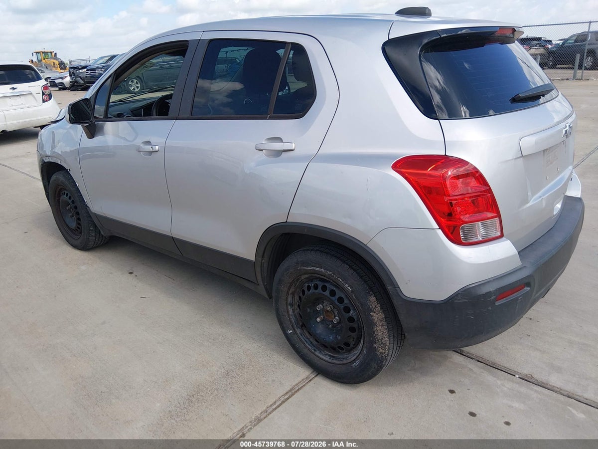 2016 CHEVROLET TRAX LS — снимка 3