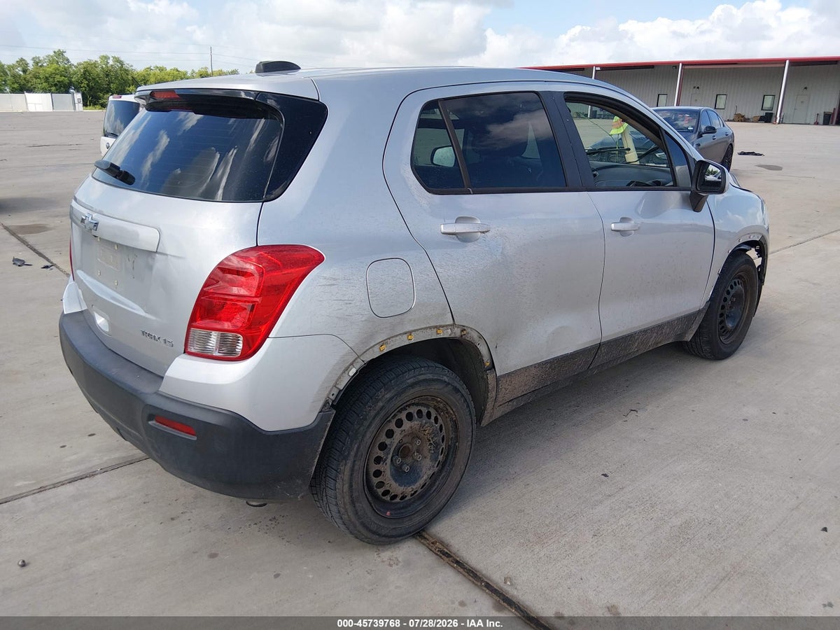 2016 CHEVROLET TRAX LS — снимка 4