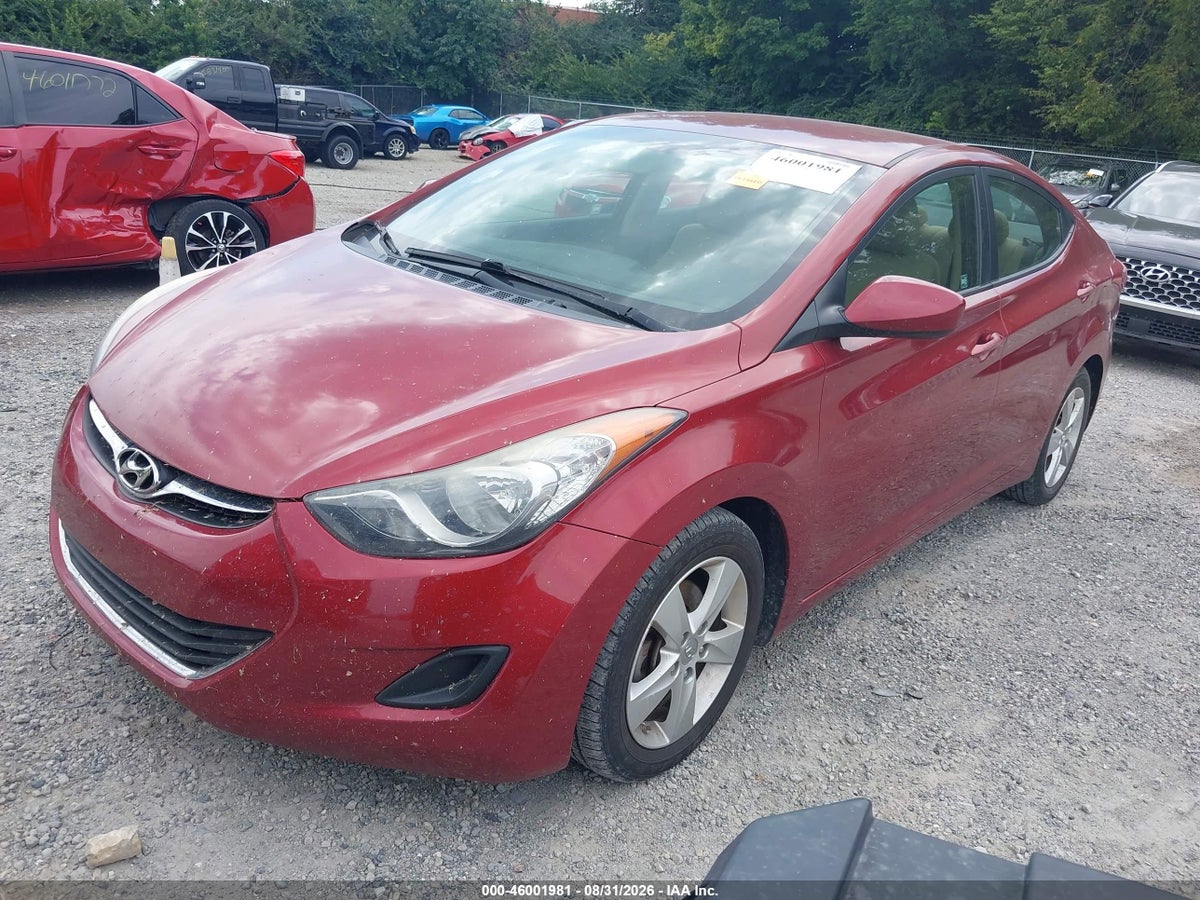 2013 HYUNDAI ELANTRA GLS — снимка 2