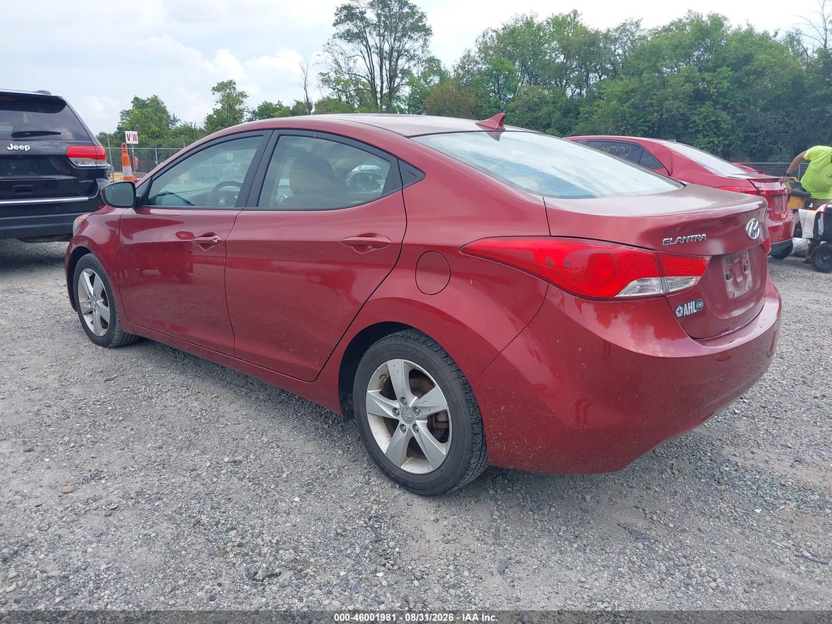 2013 HYUNDAI ELANTRA GLS — снимка 3