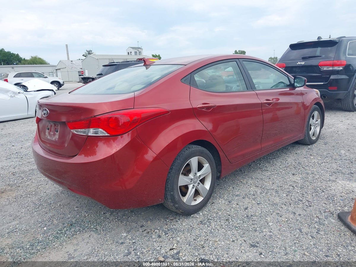 2013 HYUNDAI ELANTRA GLS — снимка 4