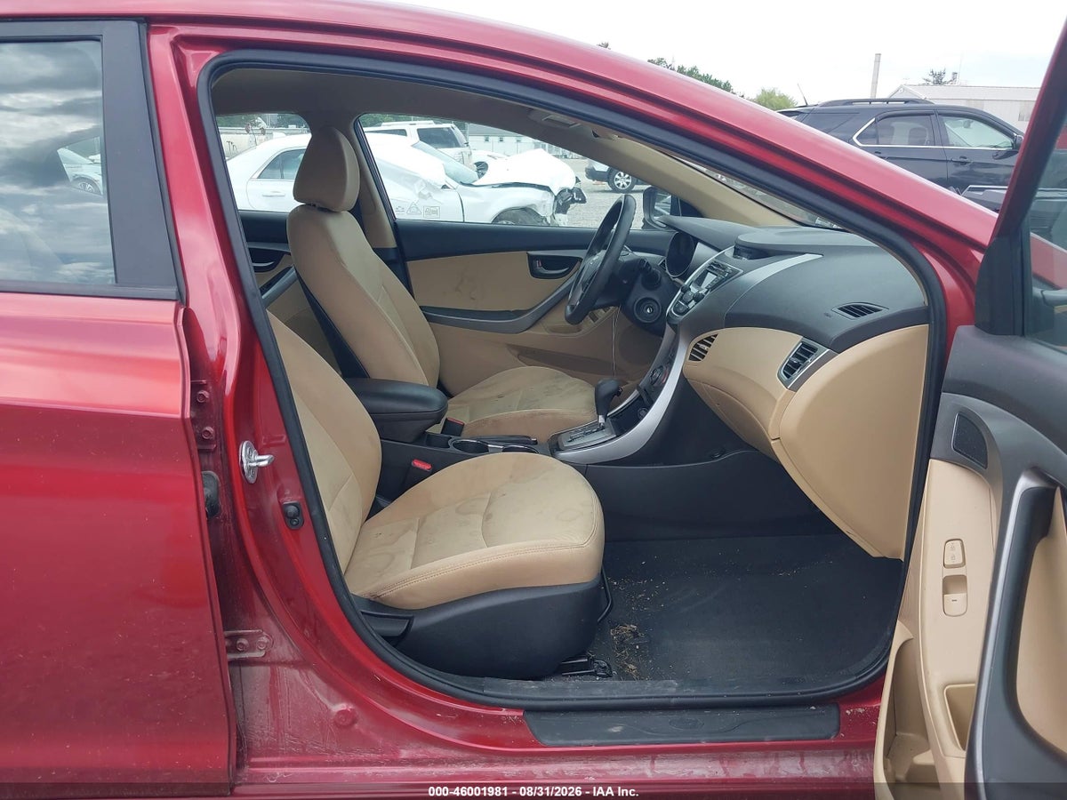 2013 HYUNDAI ELANTRA GLS — снимка 5
