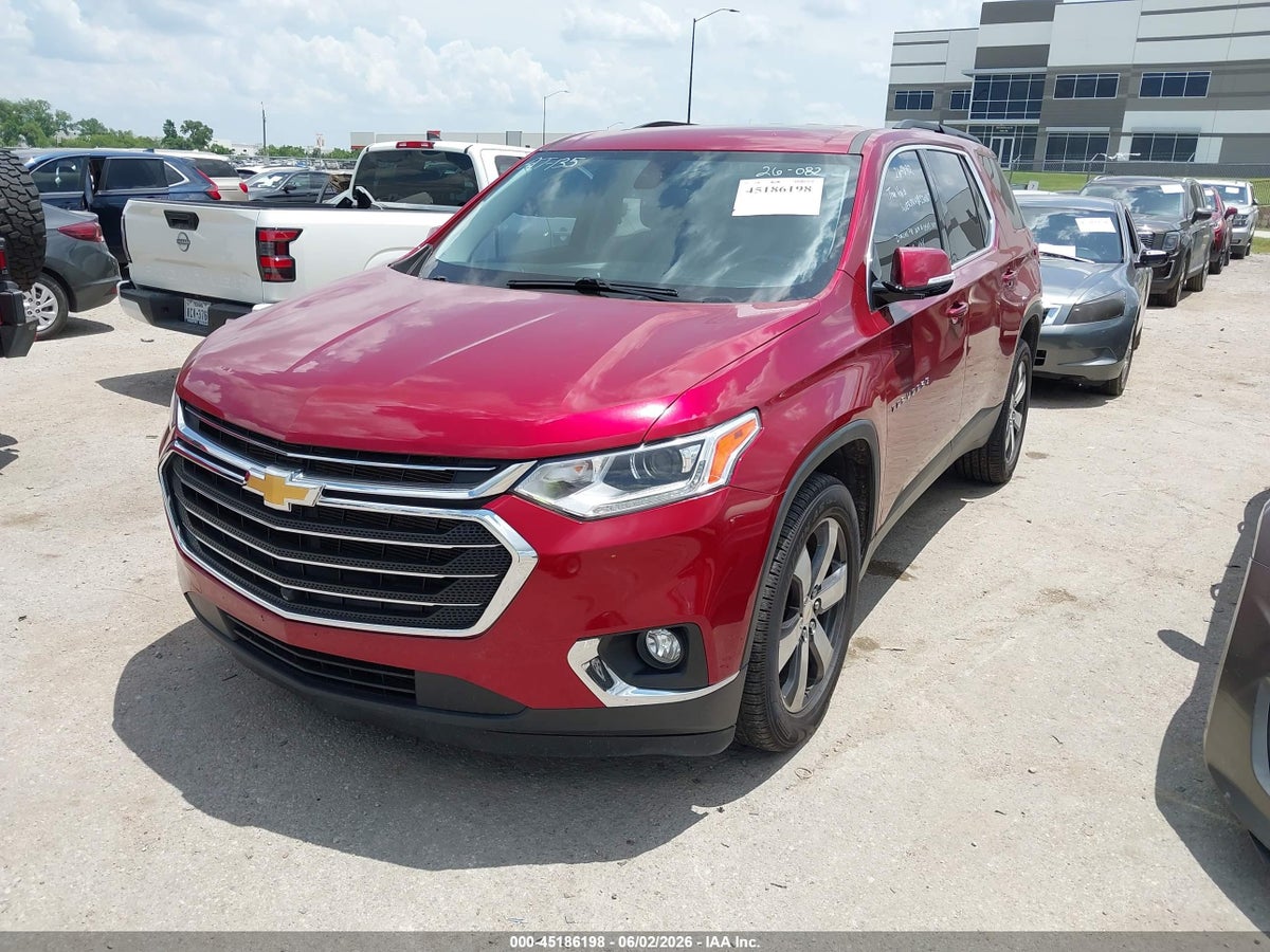 2020 CHEVROLET TRAVERSE FWD LT LEATHER — снимка 2