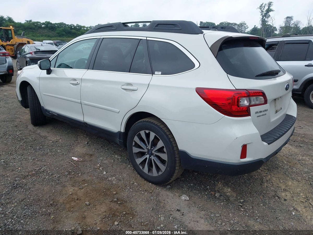 2015 SUBARU OUTBACK 2.5I LIMITED — снимка 3