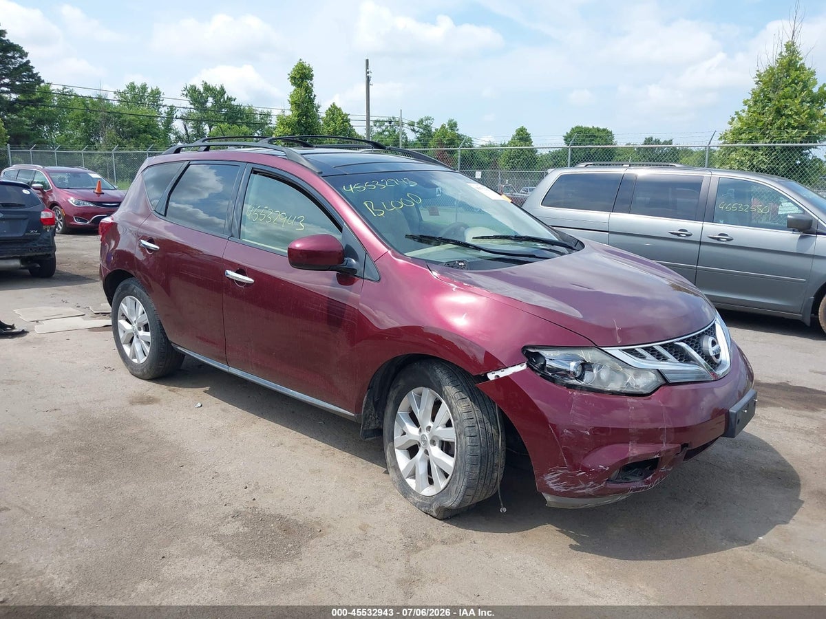 2012 NISSAN MURANO SL