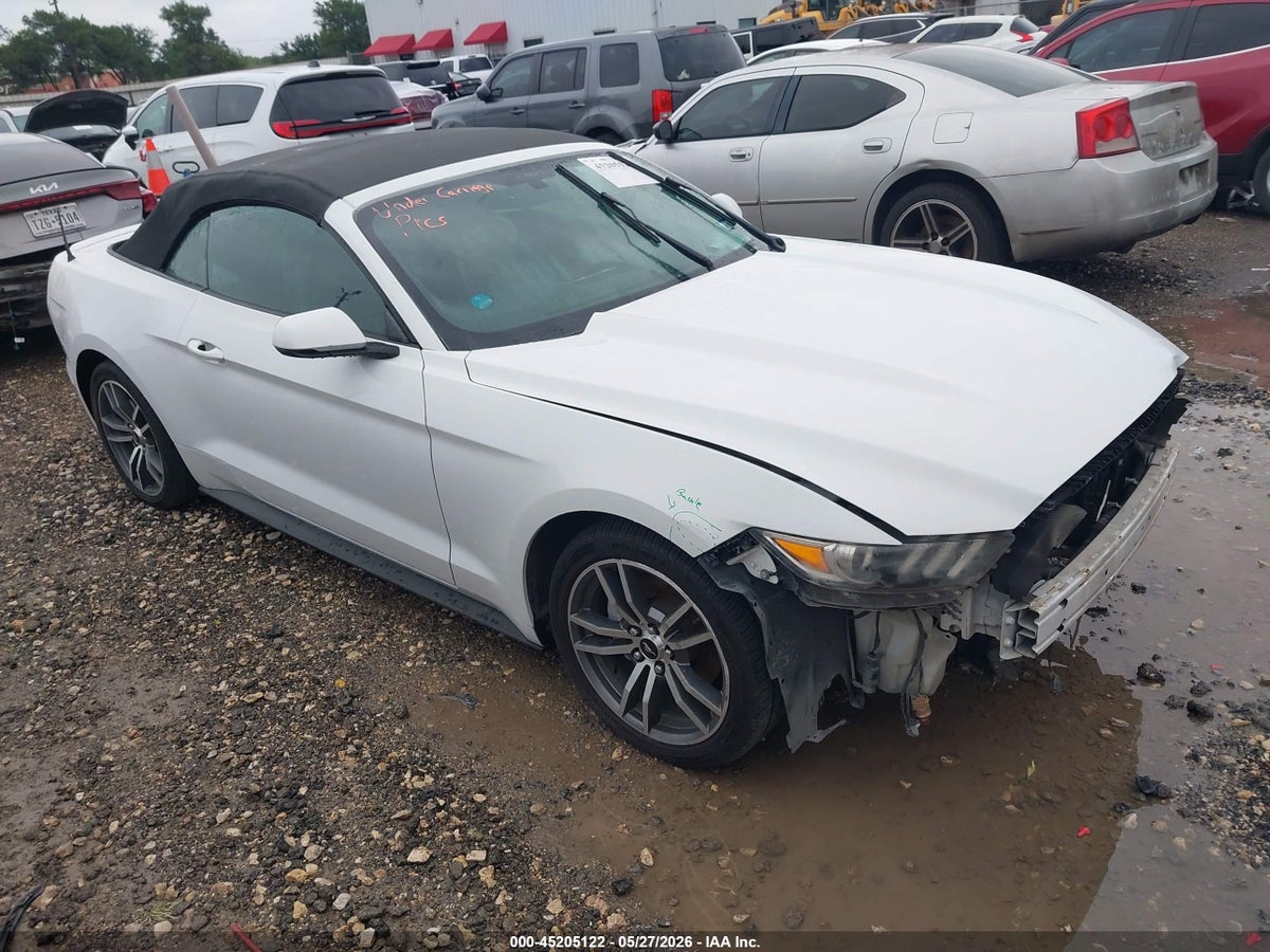 2015 FORD MUSTANG ECOBOOST PREMIUM