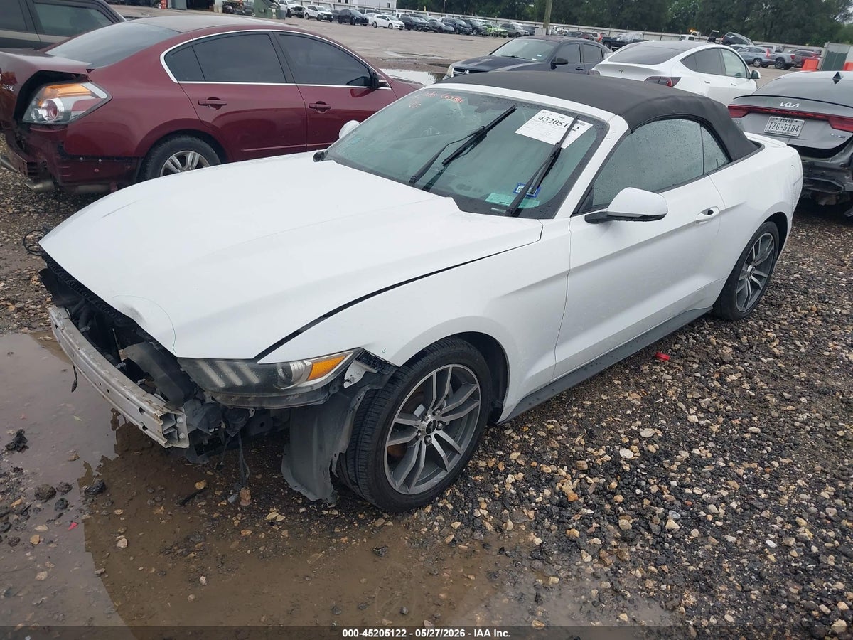 2015 FORD MUSTANG ECOBOOST PREMIUM — снимка 2