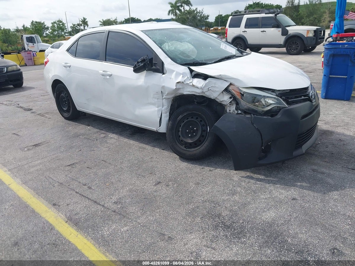 2015 TOYOTA COROLLA LE