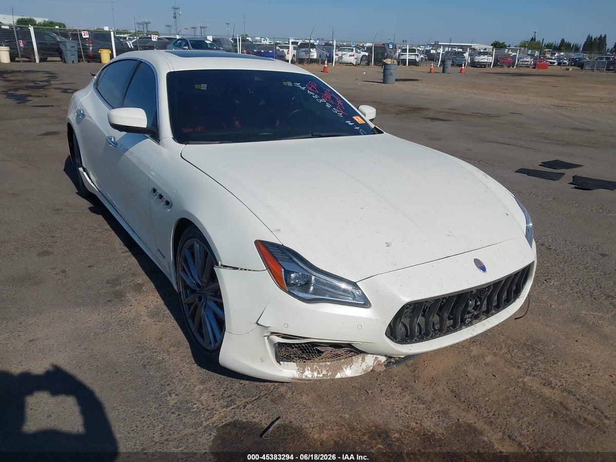 2019 MASERATI QUATTROPORTE S GRANSPORT