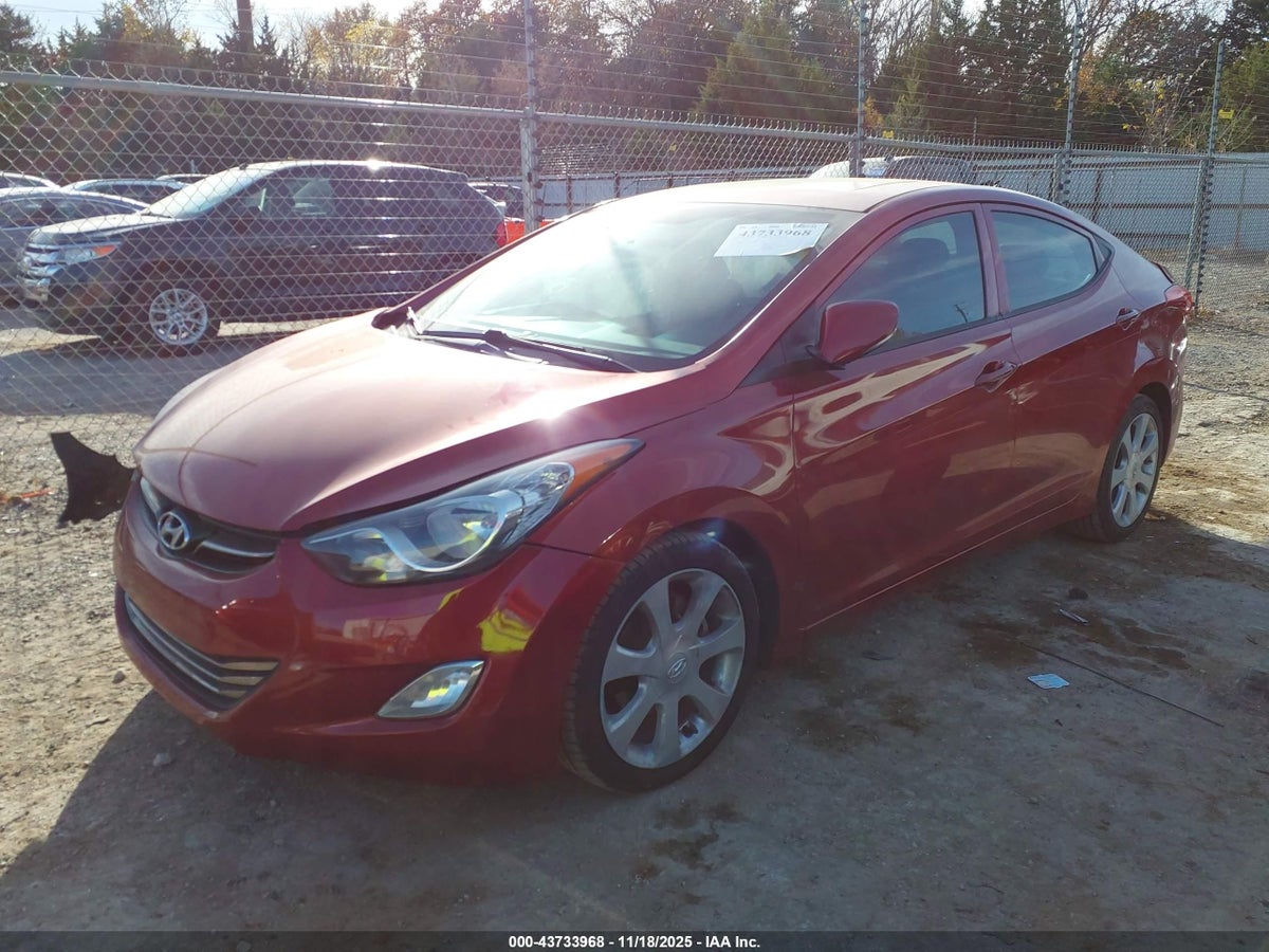 2012 HYUNDAI ELANTRA LIMITED (ULSAN PLANT) — снимка 2