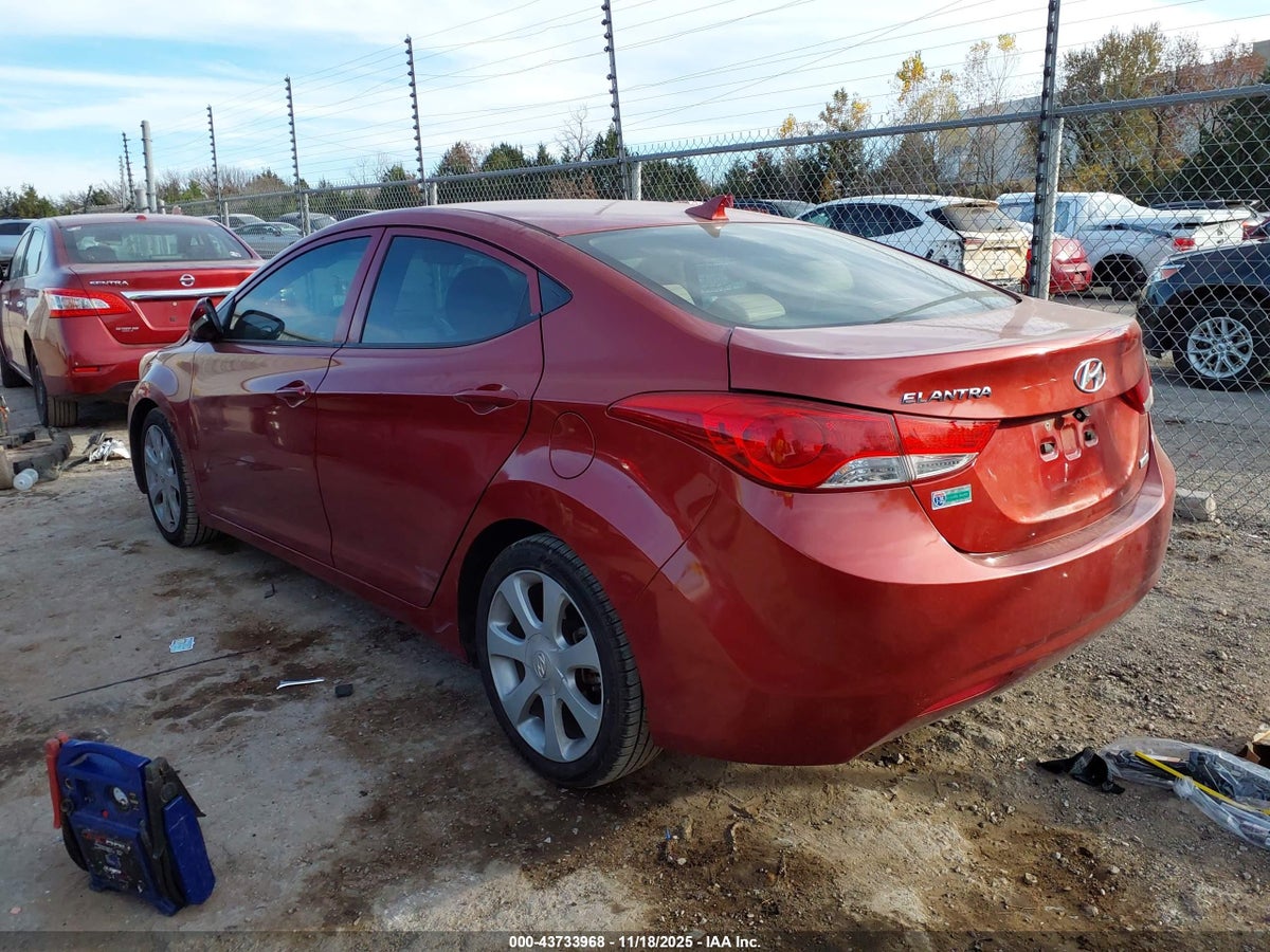 2012 HYUNDAI ELANTRA LIMITED (ULSAN PLANT) — снимка 3