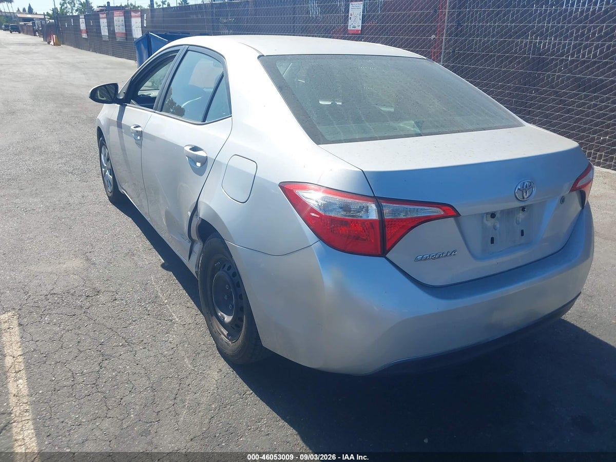 2015 TOYOTA COROLLA L — снимка 3