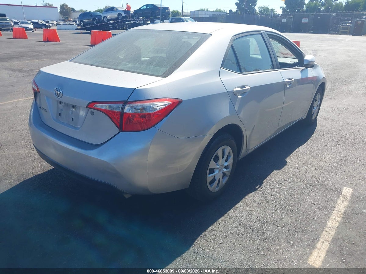 2015 TOYOTA COROLLA L — снимка 4