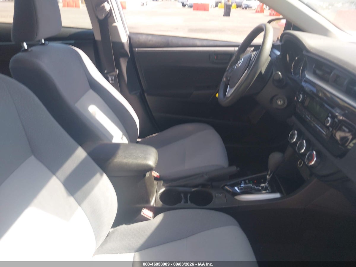 2015 TOYOTA COROLLA L — снимка 5
