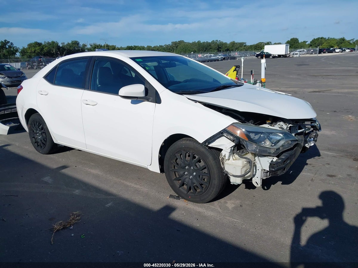 2014 TOYOTA COROLLA LE