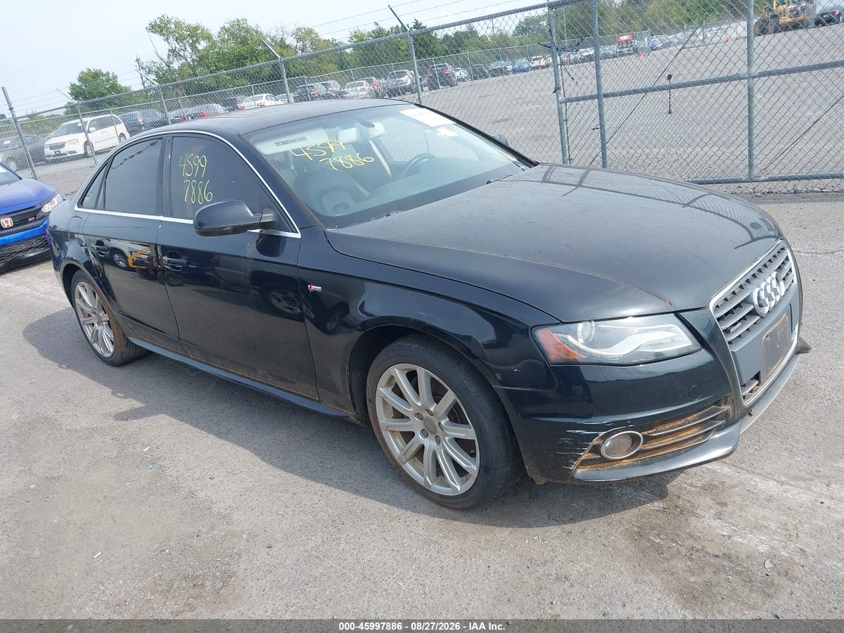 2012 AUDI A4 2.0T PREMIUM