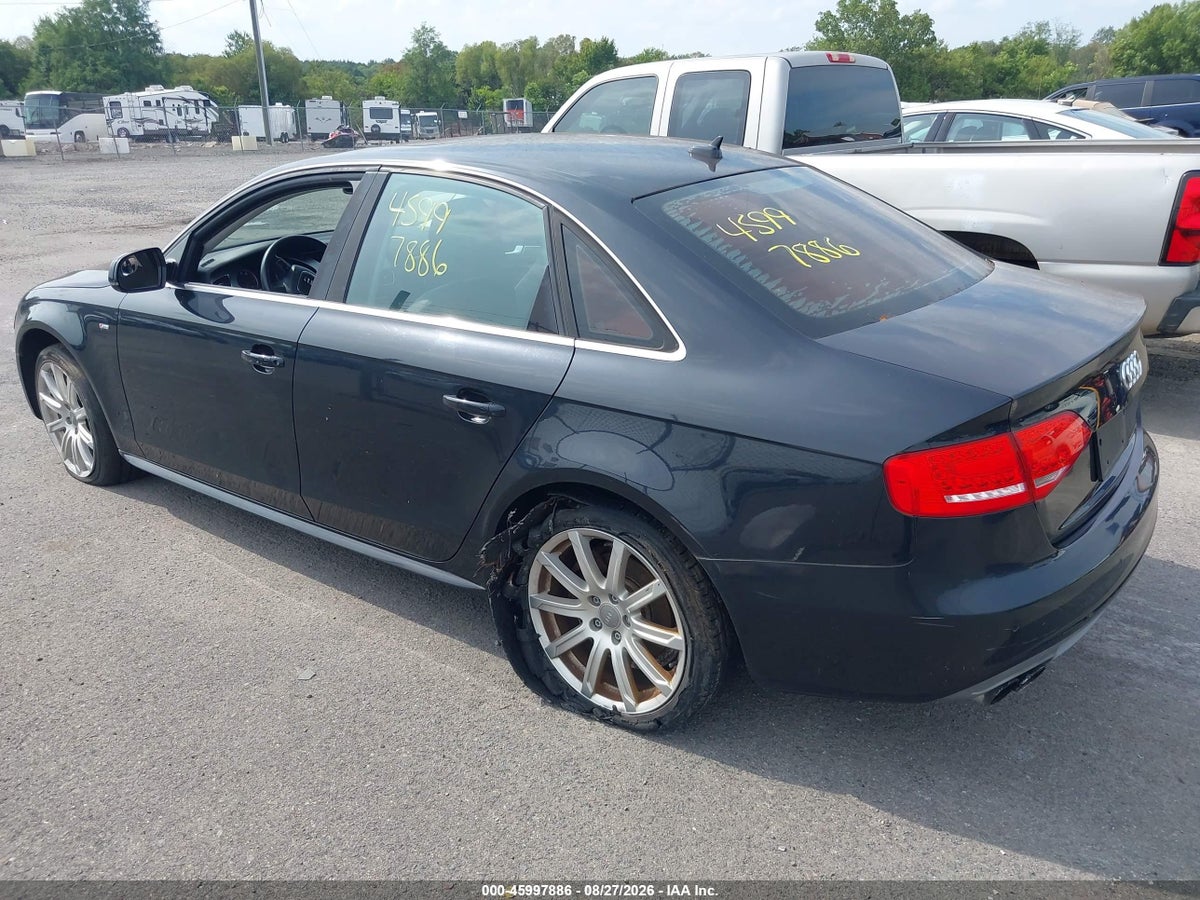 2012 AUDI A4 2.0T PREMIUM — снимка 3
