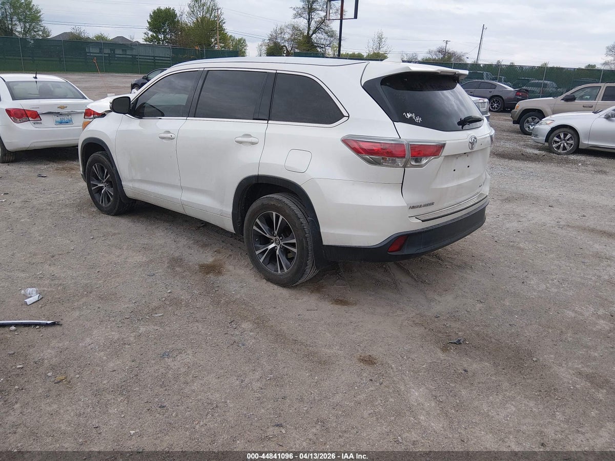 2016 TOYOTA HIGHLANDER XLE V6 — снимка 3