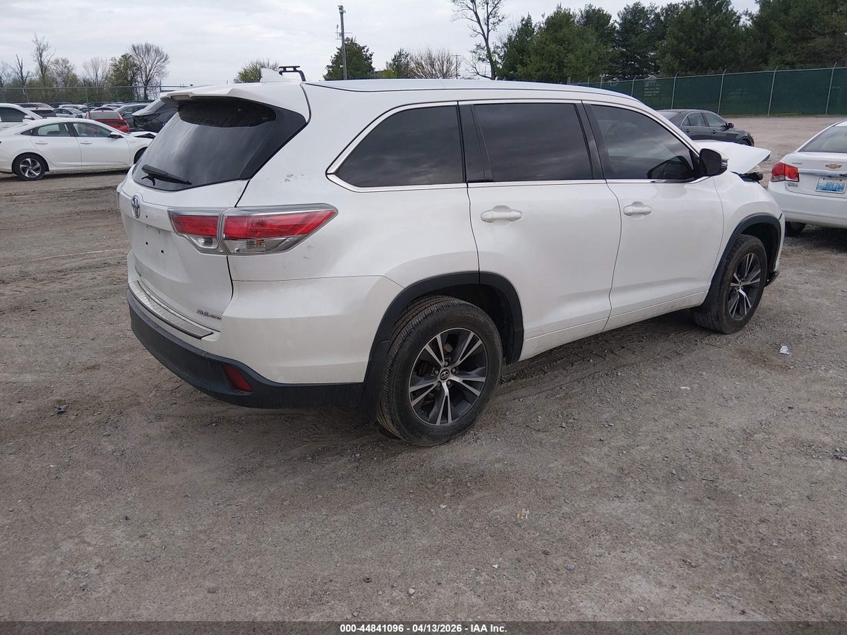2016 TOYOTA HIGHLANDER XLE V6 — снимка 4