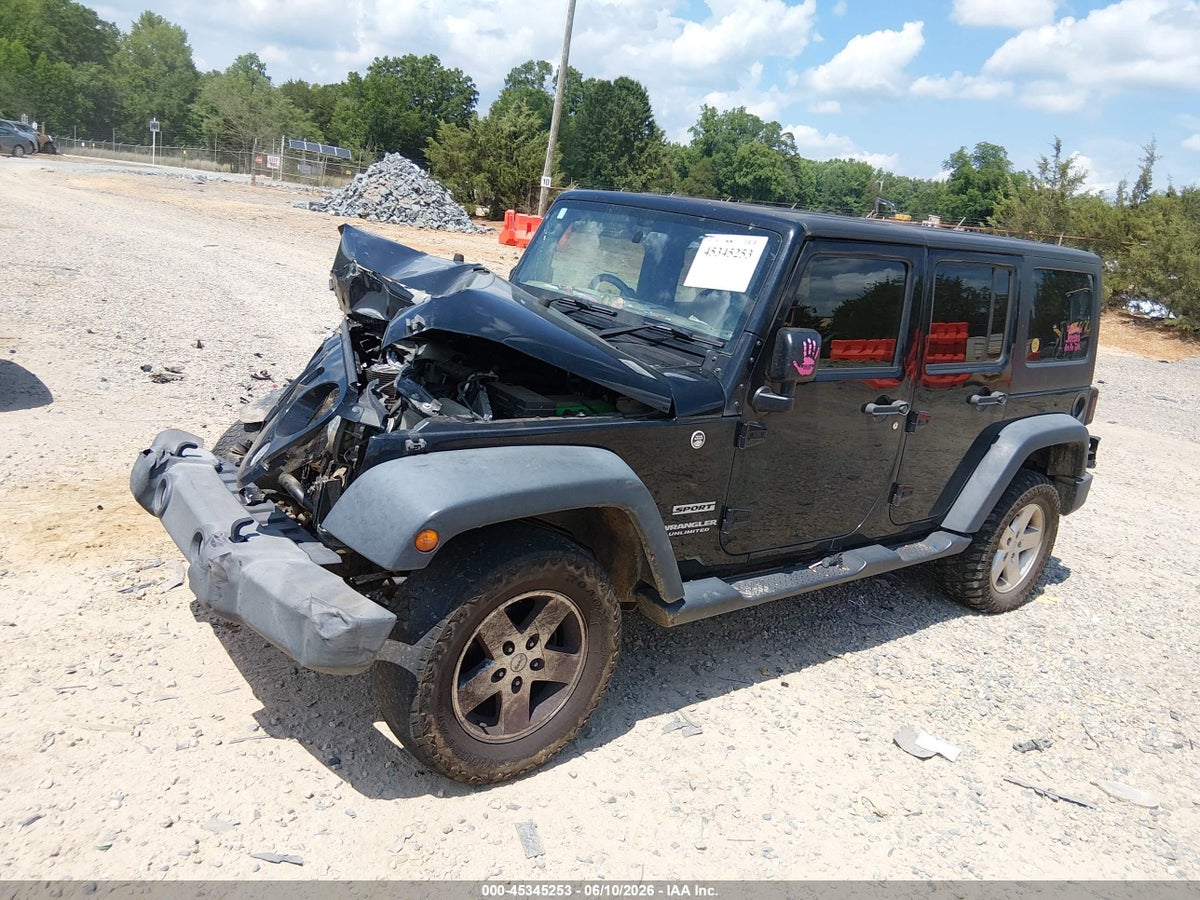 2017 JEEP WRANGLER UNLIMITED SPORT RHD — снимка 2