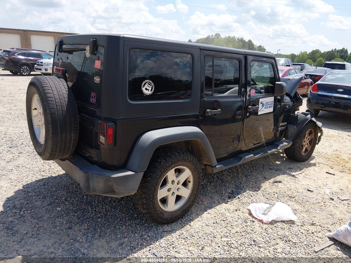 2017 JEEP WRANGLER UNLIMITED SPORT RHD — снимка 4