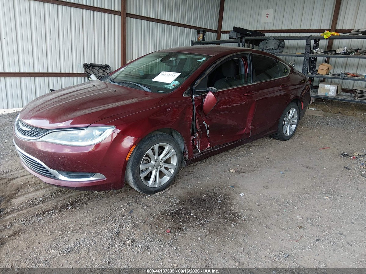2015 CHRYSLER 200 LIMITED — снимка 2