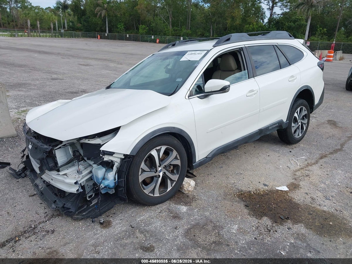 2021 SUBARU OUTBACK LIMITED — снимка 2