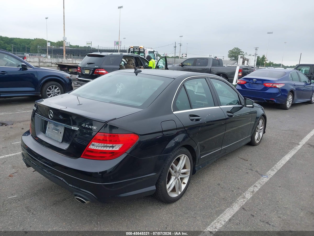 2013 MERCEDES-BENZ C 300 SPORT 4MATIC — снимка 4