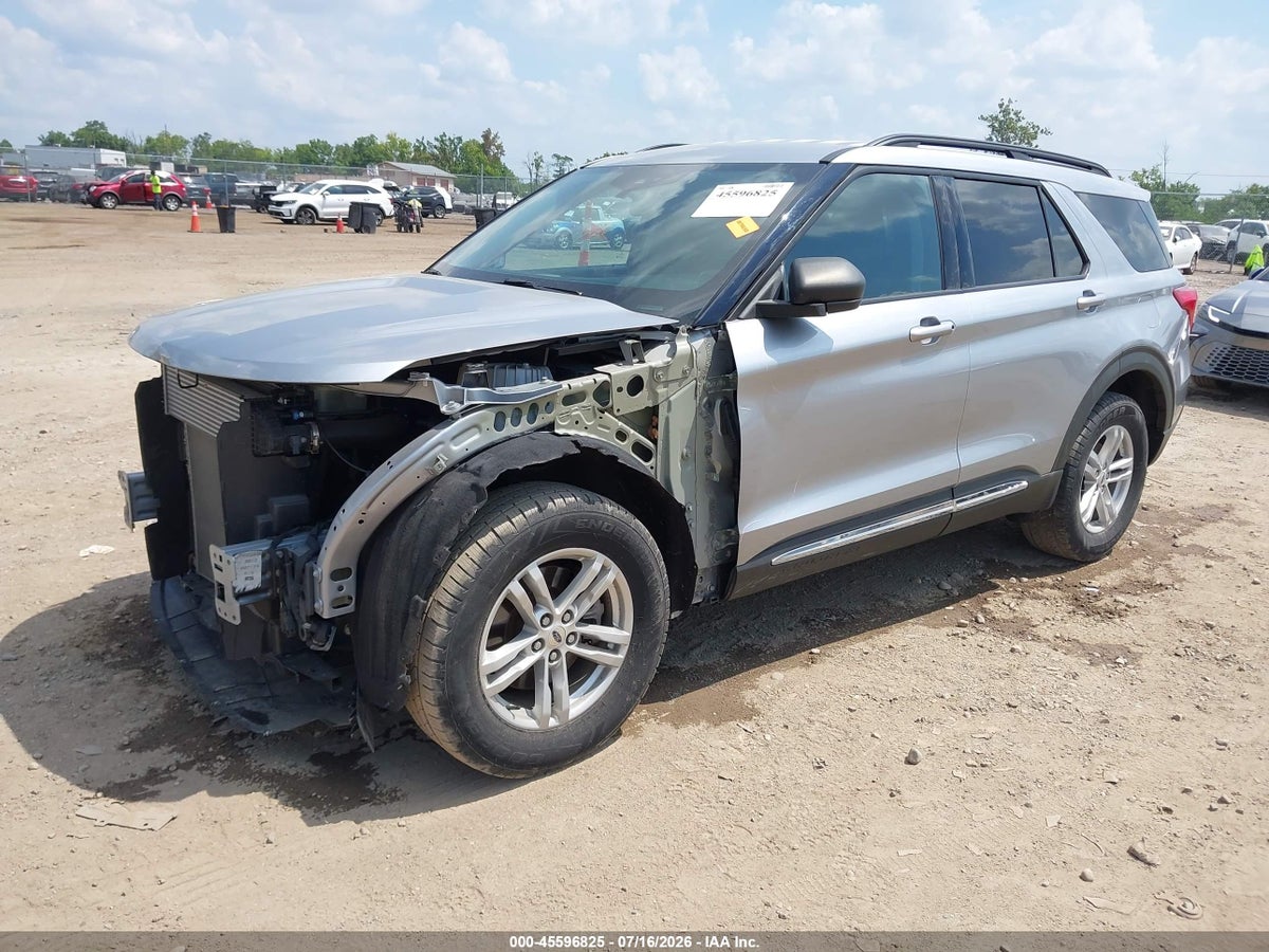 2021 FORD EXPLORER XLT — снимка 2