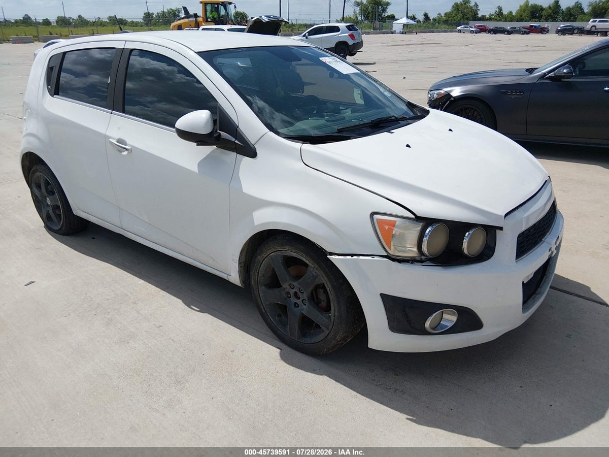 2015 CHEVROLET SONIC LTZ AUTO