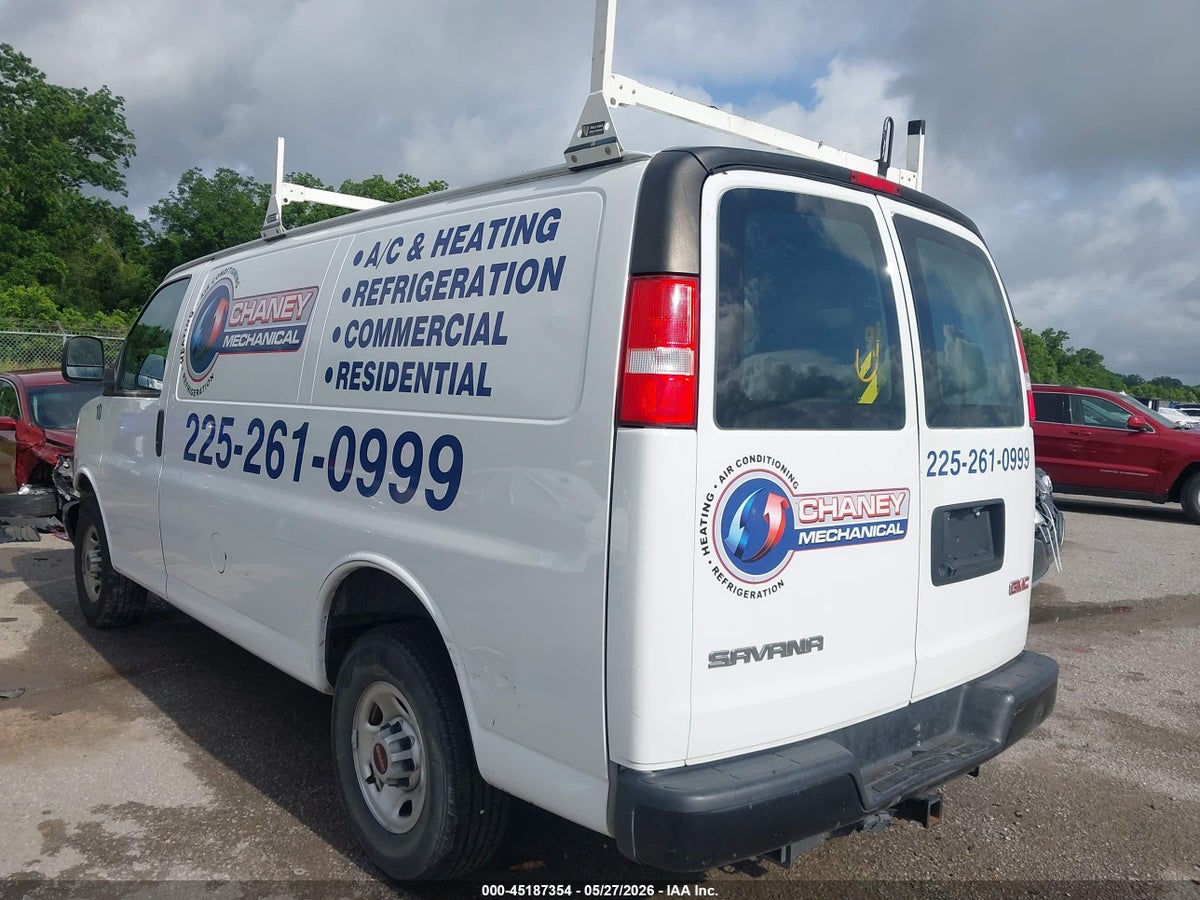 2023 GMC SAVANA CARGO RWD 2500 REGULAR WHEELBASE WORK VAN — снимка 3