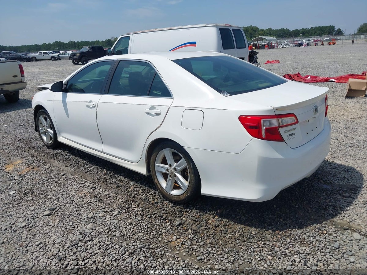 2012 TOYOTA CAMRY SE — снимка 3