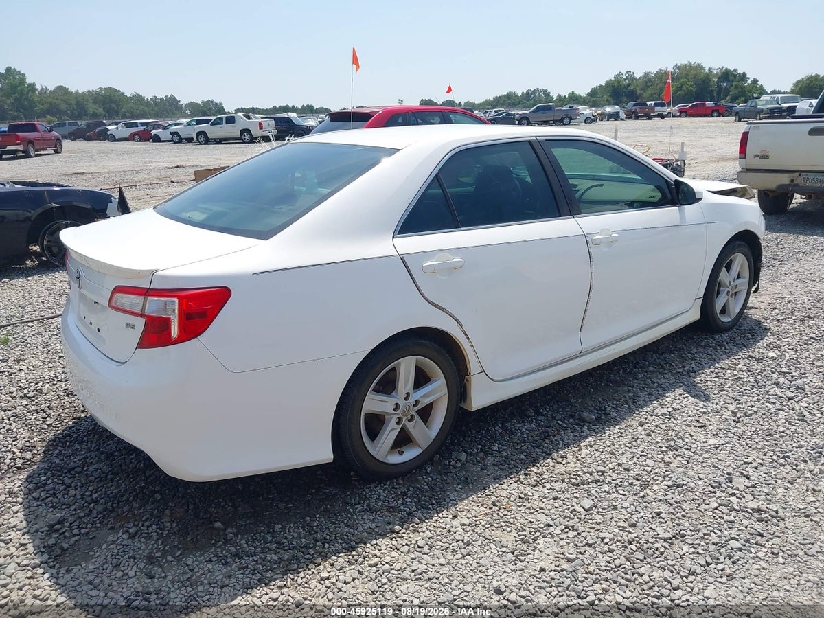 2012 TOYOTA CAMRY SE — снимка 4